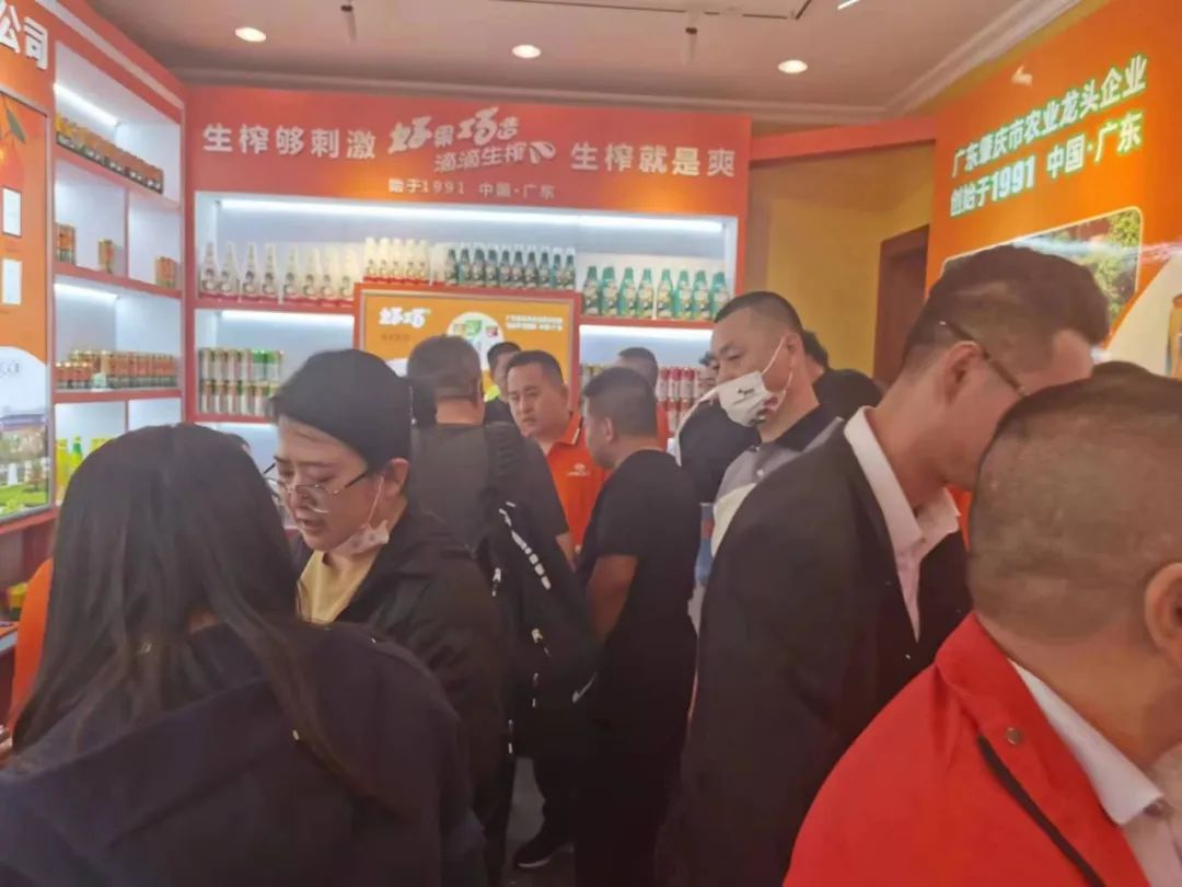 四会好巧牌沙糖桔系列饮料在108届全国糖酒会上火爆劲销?。?！